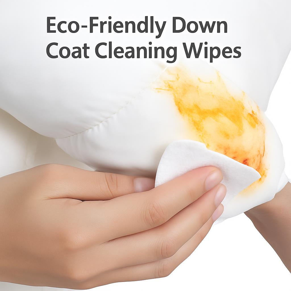Eco-Friendly Down Coat Cleaning Wipes
