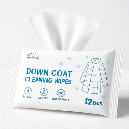 Eco-Friendly Down Coat Cleaning Wipes