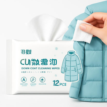 Eco-Friendly Down Coat Cleaning Wipes