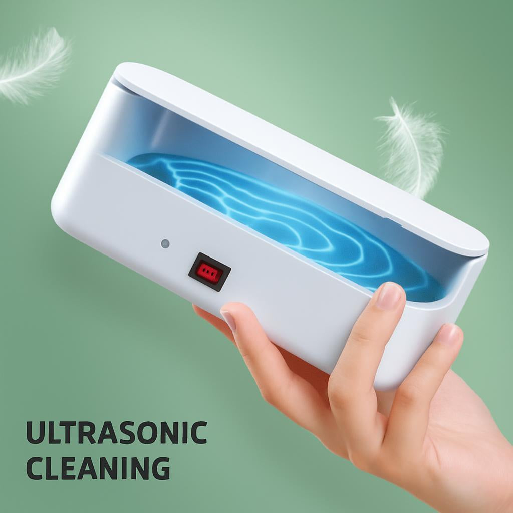Ultrasonic Eyeglasses Cleaner - Eco-Friendly, Water-Saving, Multi-Use