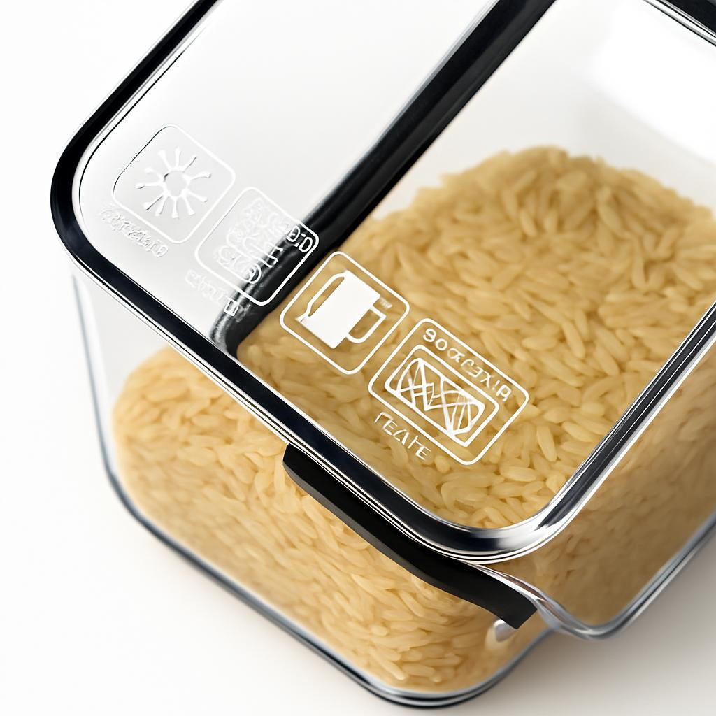 Eco-Friendly BPA Free Plastic Grain Storage Containers