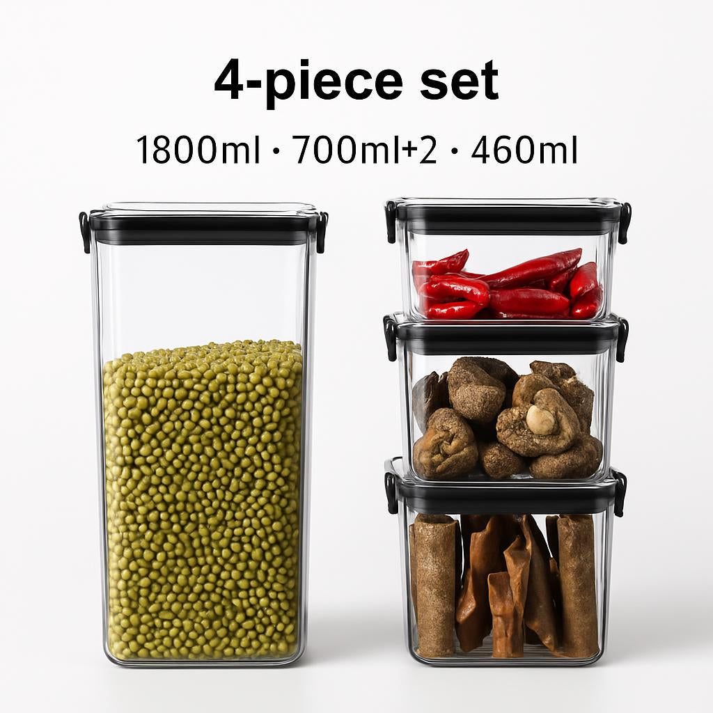 Eco-Friendly BPA Free Plastic Grain Storage Containers