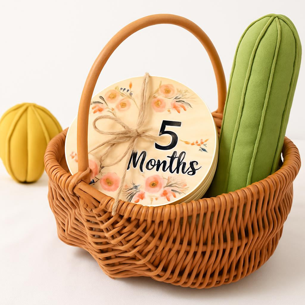 Eco-Friendly Bamboo Storage Basket for Home Organization