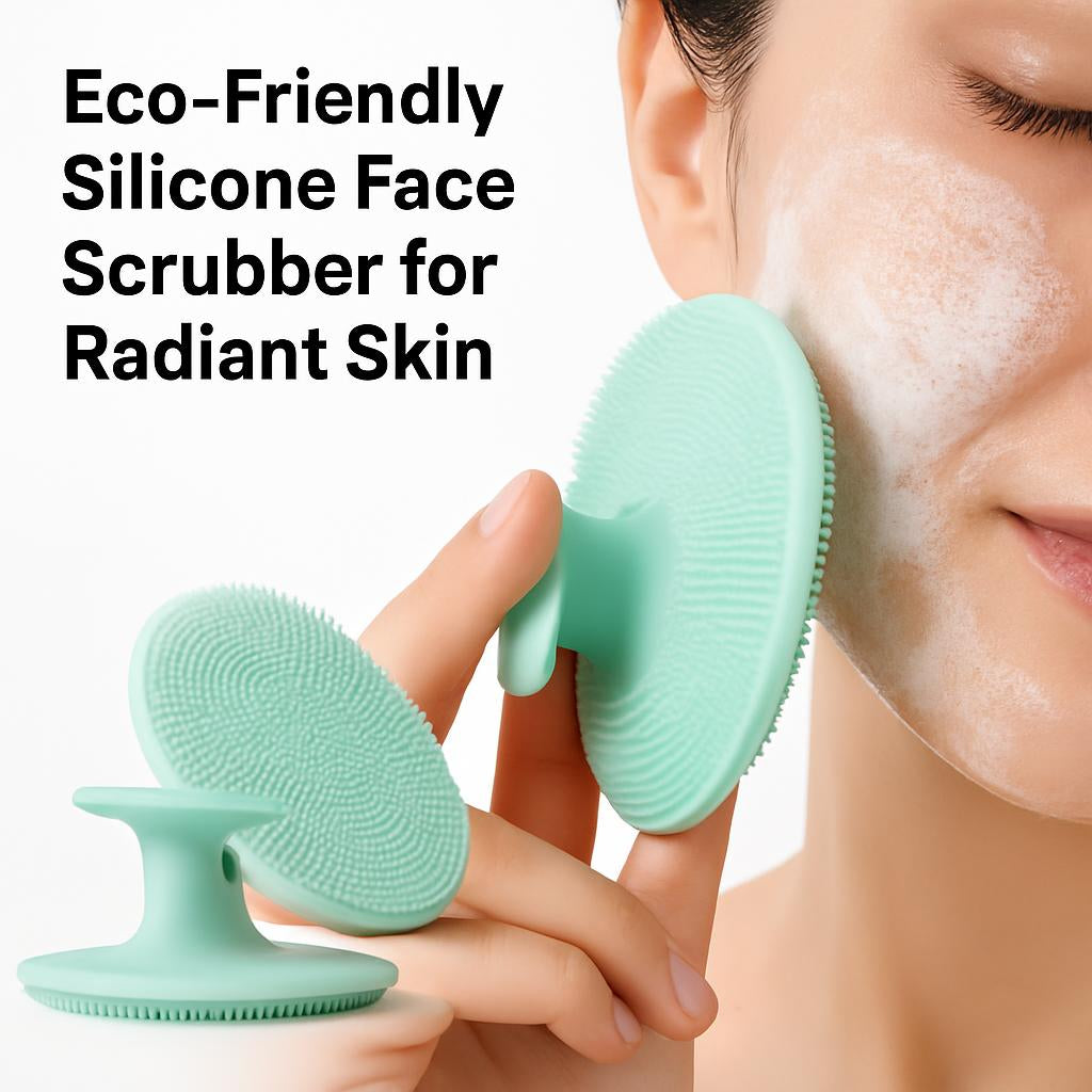 Eco-Friendly Silicone Face Scrubber for Radiant Skin