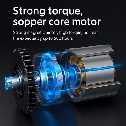 Eco-Friendly Electric Cleaning Brush - Ergonomic & Water-Saving