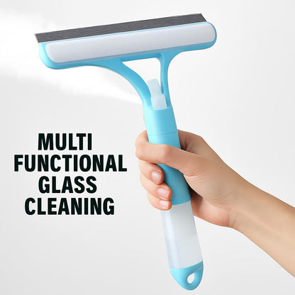 Eco-Friendly Window Cleaner Spray with Squeegee