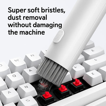 Eco-Friendly Keyboard & Headset Cleaning Brush