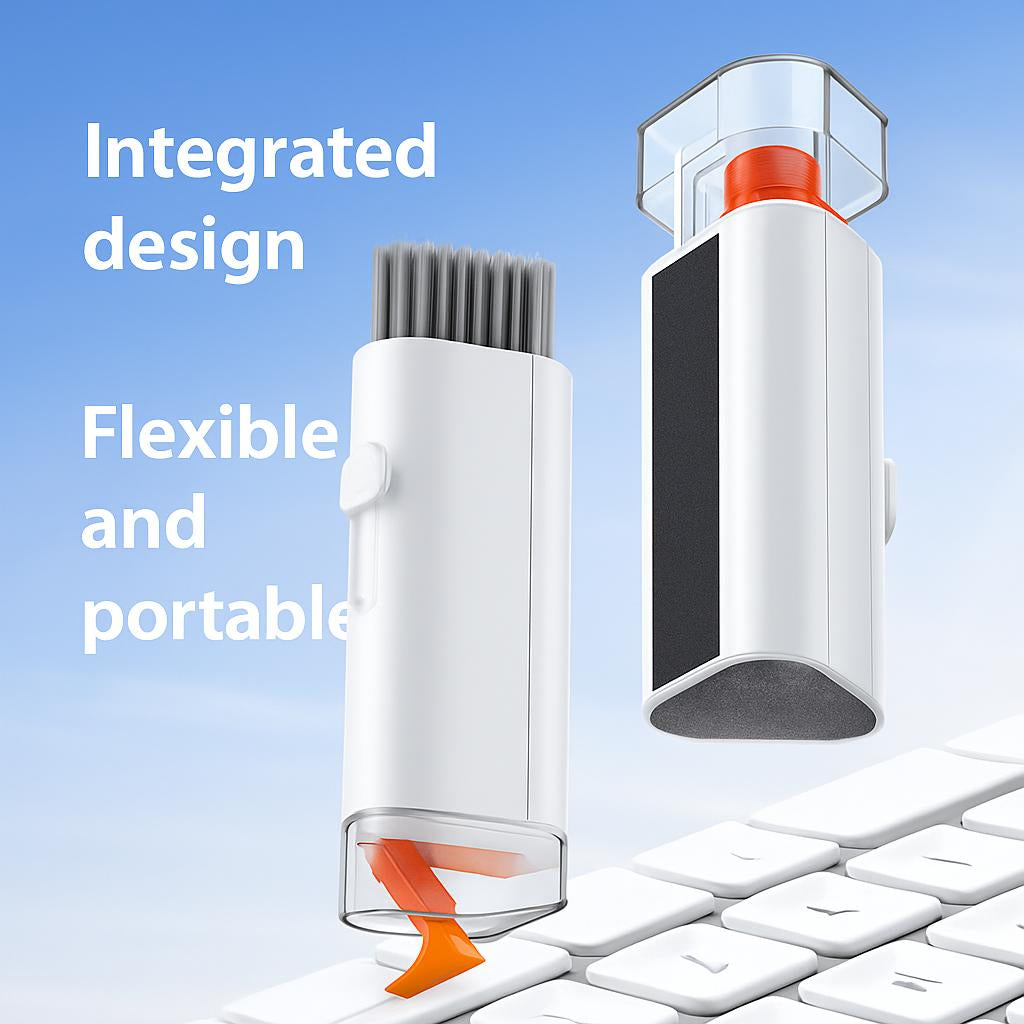 Eco-Friendly Keyboard & Headset Cleaning Brush