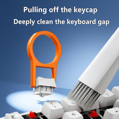 Eco-Friendly Keyboard & Headset Cleaning Brush