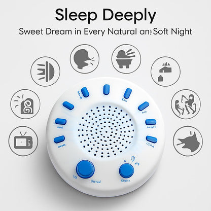 Portable White Noise Machine for Stress Relief and Sleep Improvement