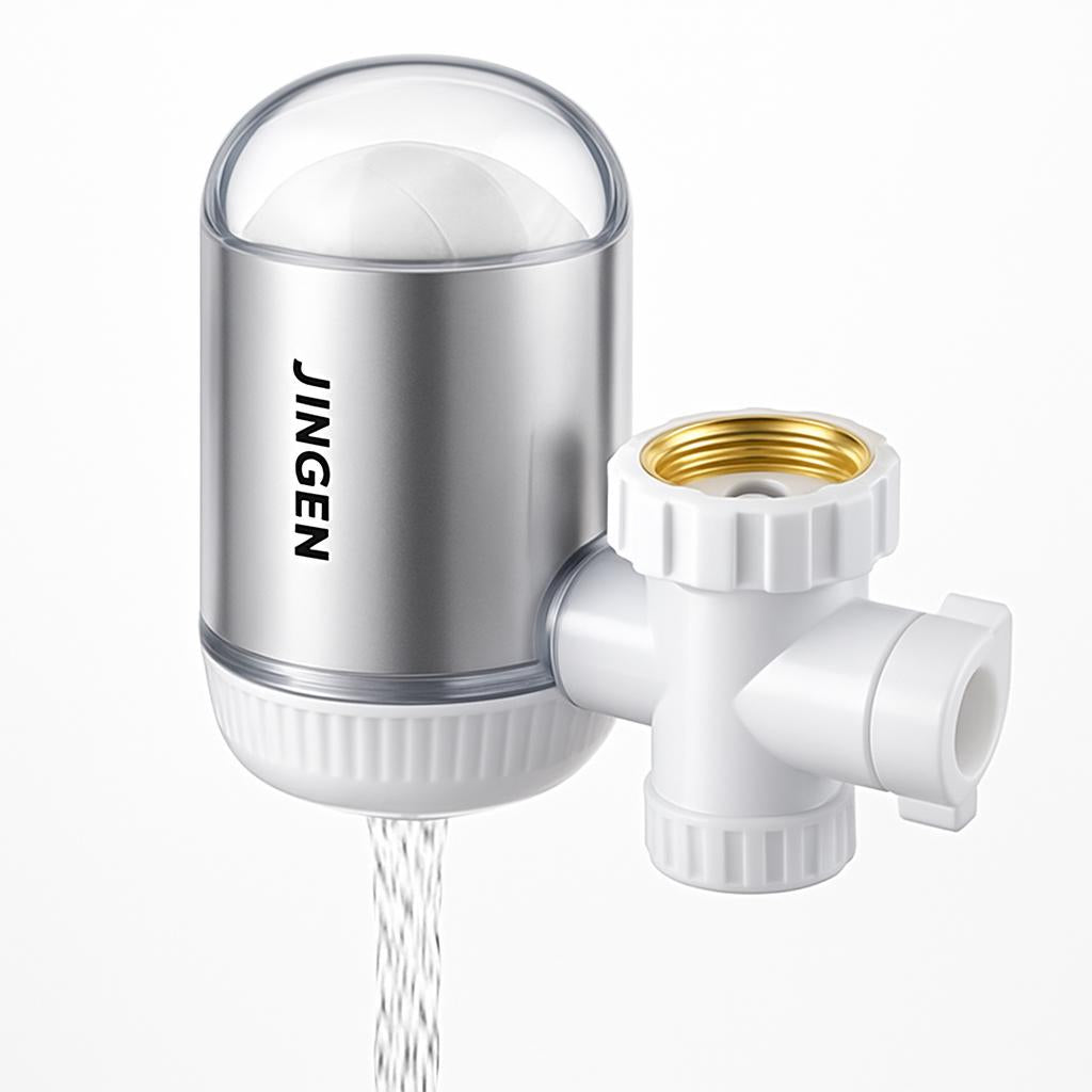 Transparent Water-Saving Faucet Filter with Long-Lasting Filtration