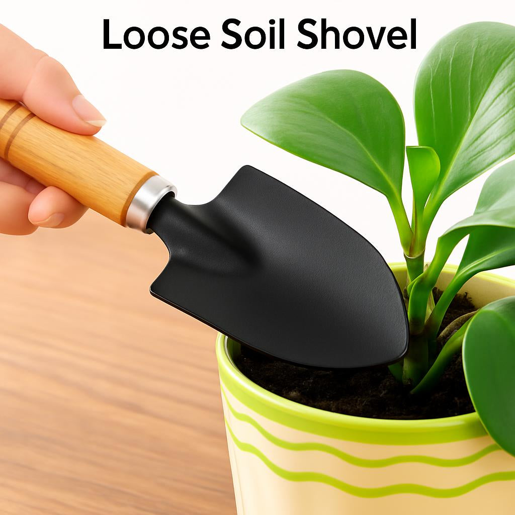 Eco-Friendly Loose Soil Shovel for Home Gardening