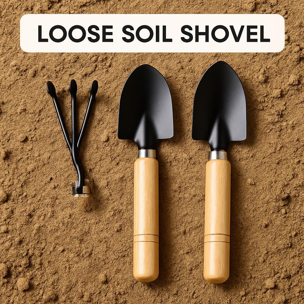 Eco-Friendly Loose Soil Shovel for Home Gardening