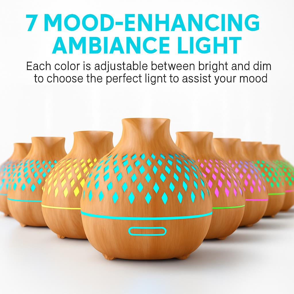 Colorful LED Air Purifier with Remote Control