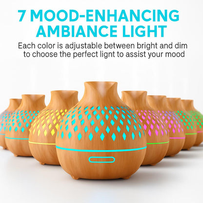 Colorful LED Air Purifier with Remote Control