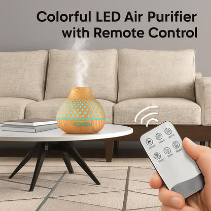 Colorful LED Air Purifier with Remote Control
