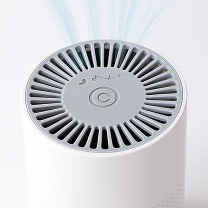 Energy-Efficient Cylindrical Air Purifier with Washable Filters