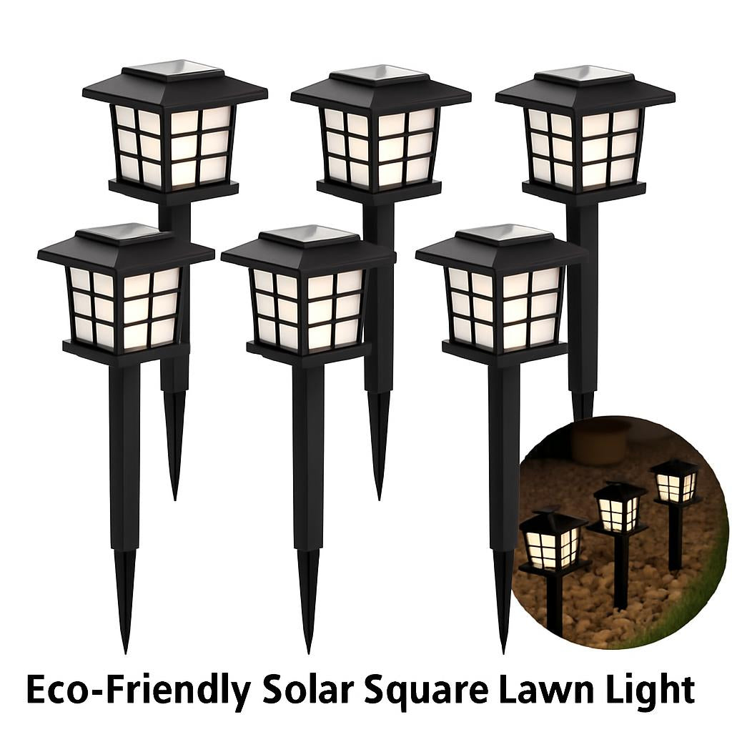 Eco-Friendly Solar Square Lawn Light