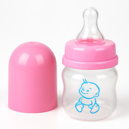 Mini Portable Baby Feeding Bottle - BPA-Free, Anti-Colic, Travel-Ready