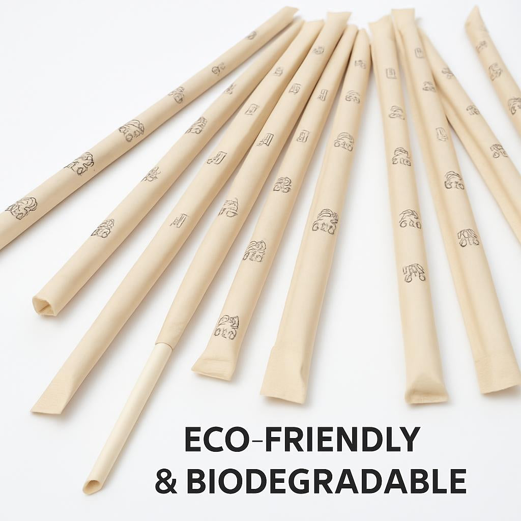 Eco-Friendly Biodegradable Plastic Straws