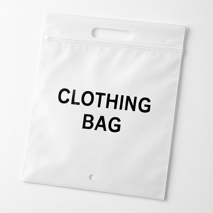 Eco-Friendly Perforated Ziplock Bags for Clothing