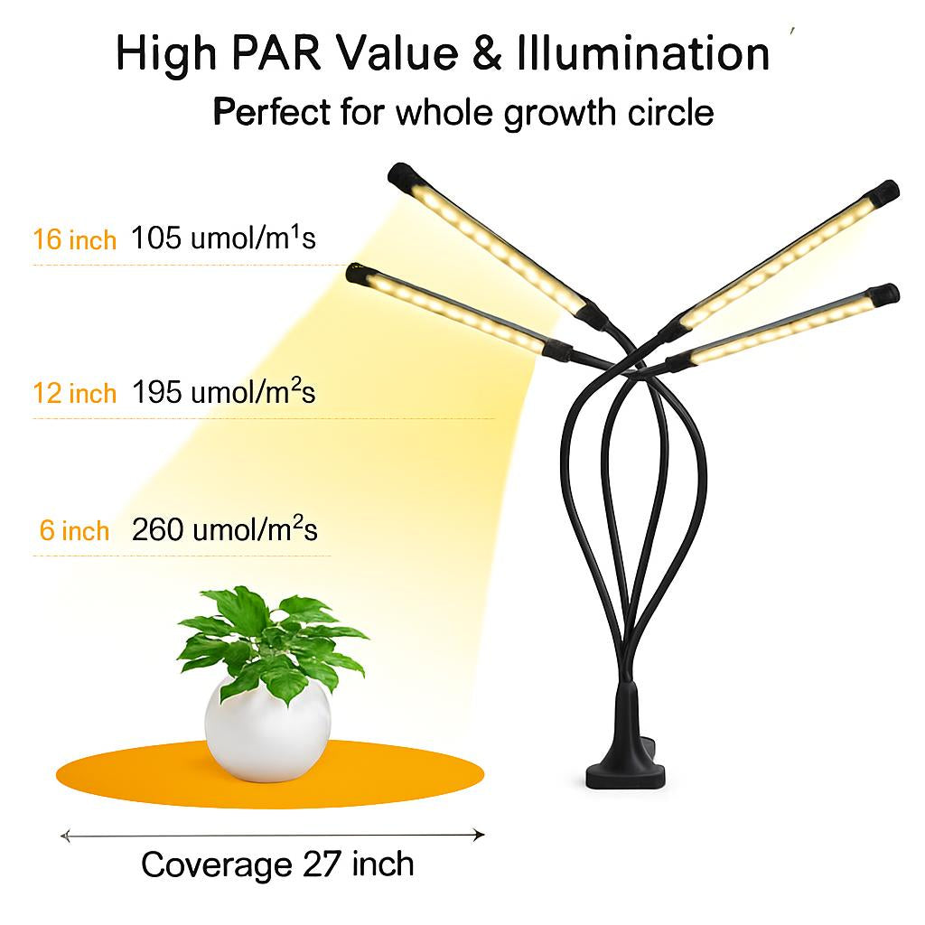 Flexible LED Grow Light for Indoor Plants