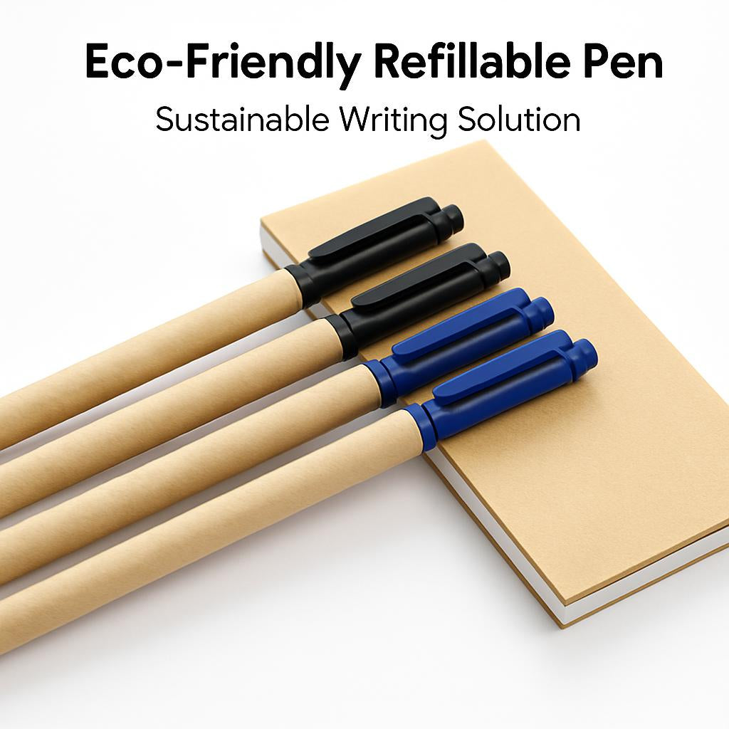 Eco-Friendly Refillable Pen - Sustainable Writing Solution