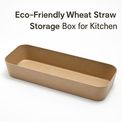 Eco-Friendly Rectangular Bamboo Tray for Sustainable Living