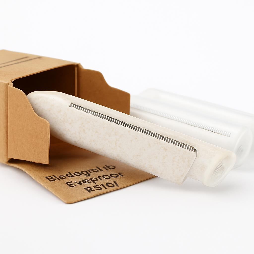 Biodegradable Eyebrow Razor - Eco-Friendly Personal Grooming Tool