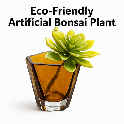 Eco-Friendly Artificial Bonsai Plant for Home Decor
