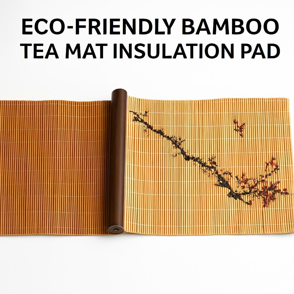 Eco-Friendly Bamboo Tea Mat Insulation Pad