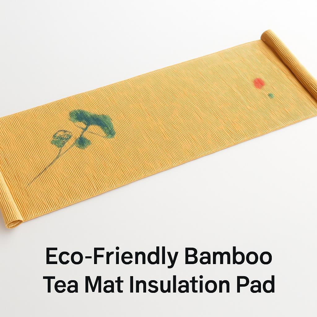 Eco-Friendly Bamboo Tea Mat Insulation Pad