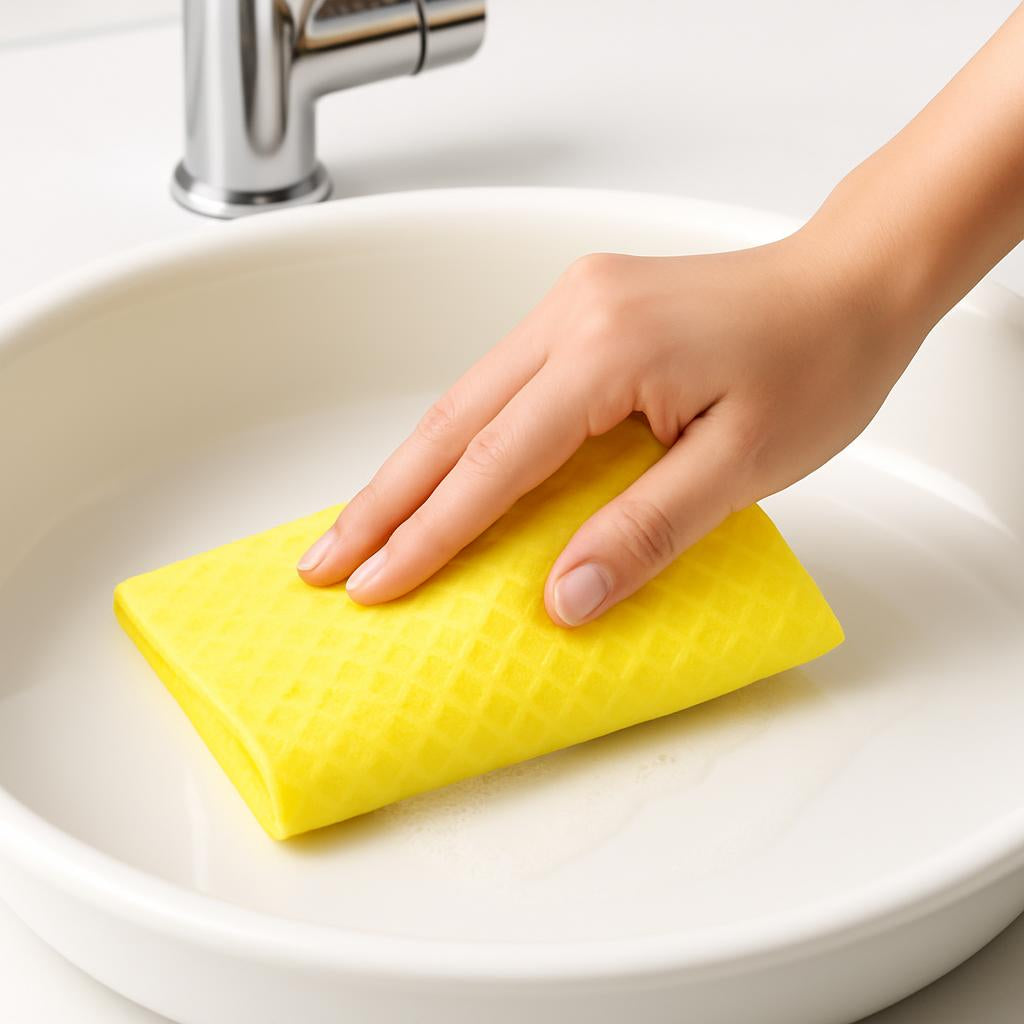 Eco-Friendly Swedish Dishcloth - Biodegradable Cleaning Cloth