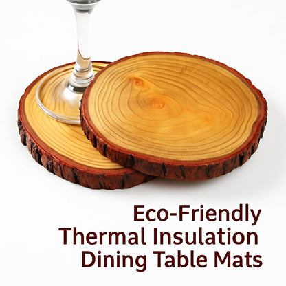 Eco-Friendly Wooden Thermal Insulation Dining Table Mats