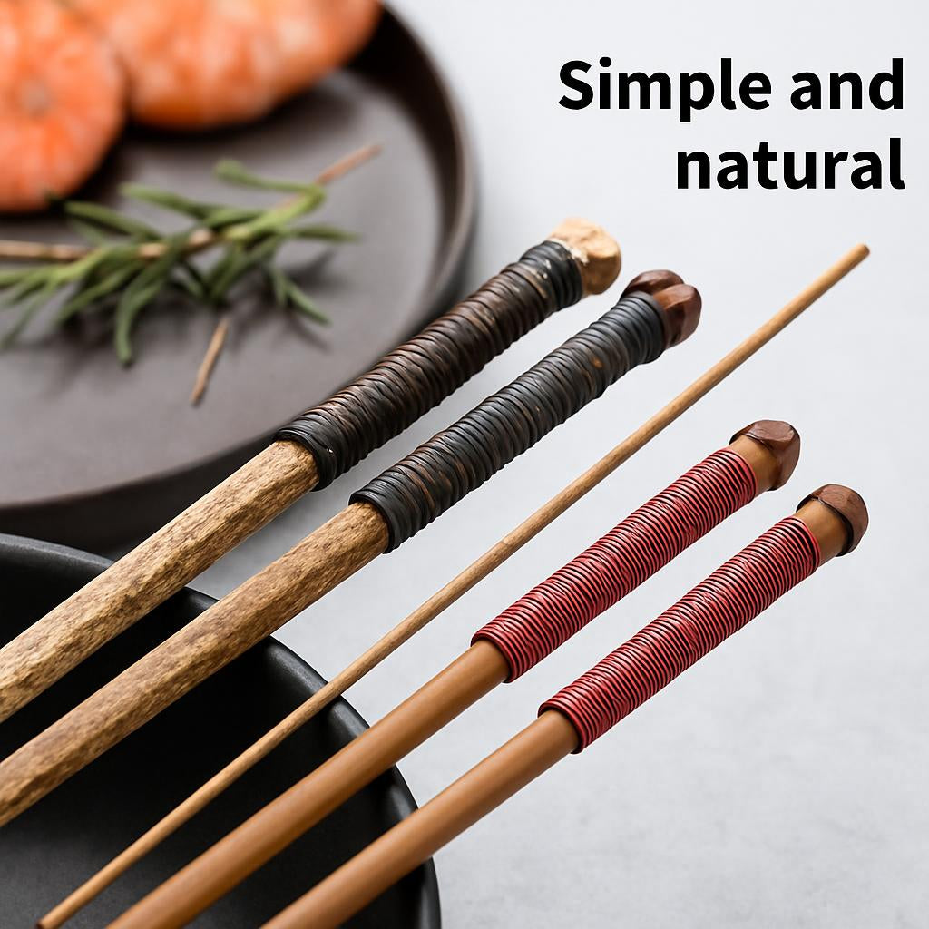 Eco-Friendly Natural Wood Incense Holder & Sticks