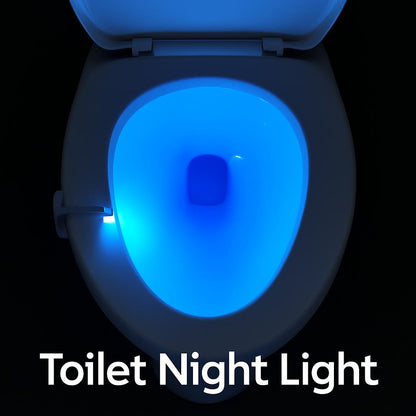 LED Toilet Night Light - Energy-Efficient Bathroom Accessory