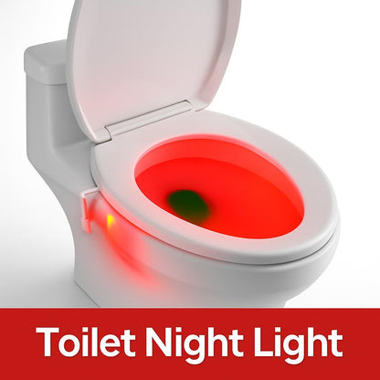 LED Toilet Night Light - Energy-Efficient Bathroom Accessory