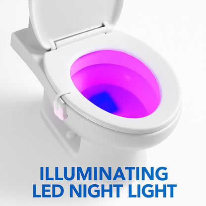 LED Toilet Night Light - Energy-Efficient Bathroom Accessory