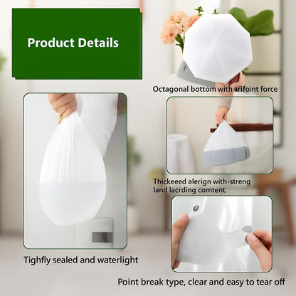 Biodegradable Plant Starch Trash Bags - Eco-Friendly Waste Solution
