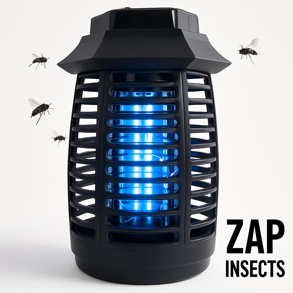 Eco-Friendly Electric Insect Zapper in Black