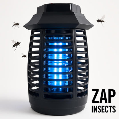 Eco-Friendly Electric Insect Zapper in Black