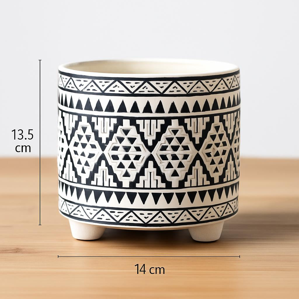 Eco-Friendly Ceramic Planters for Balcony & Garden