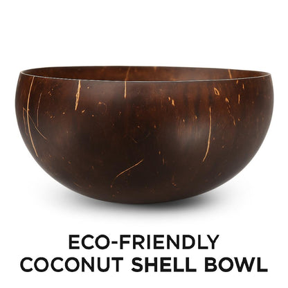 Eco-Friendly Coconut Shell Bowl - Sustainable, Natural, Zero-Waste