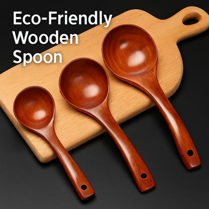 Eco-Friendly Wooden Spoon - Sustainable Kitchen Utensil