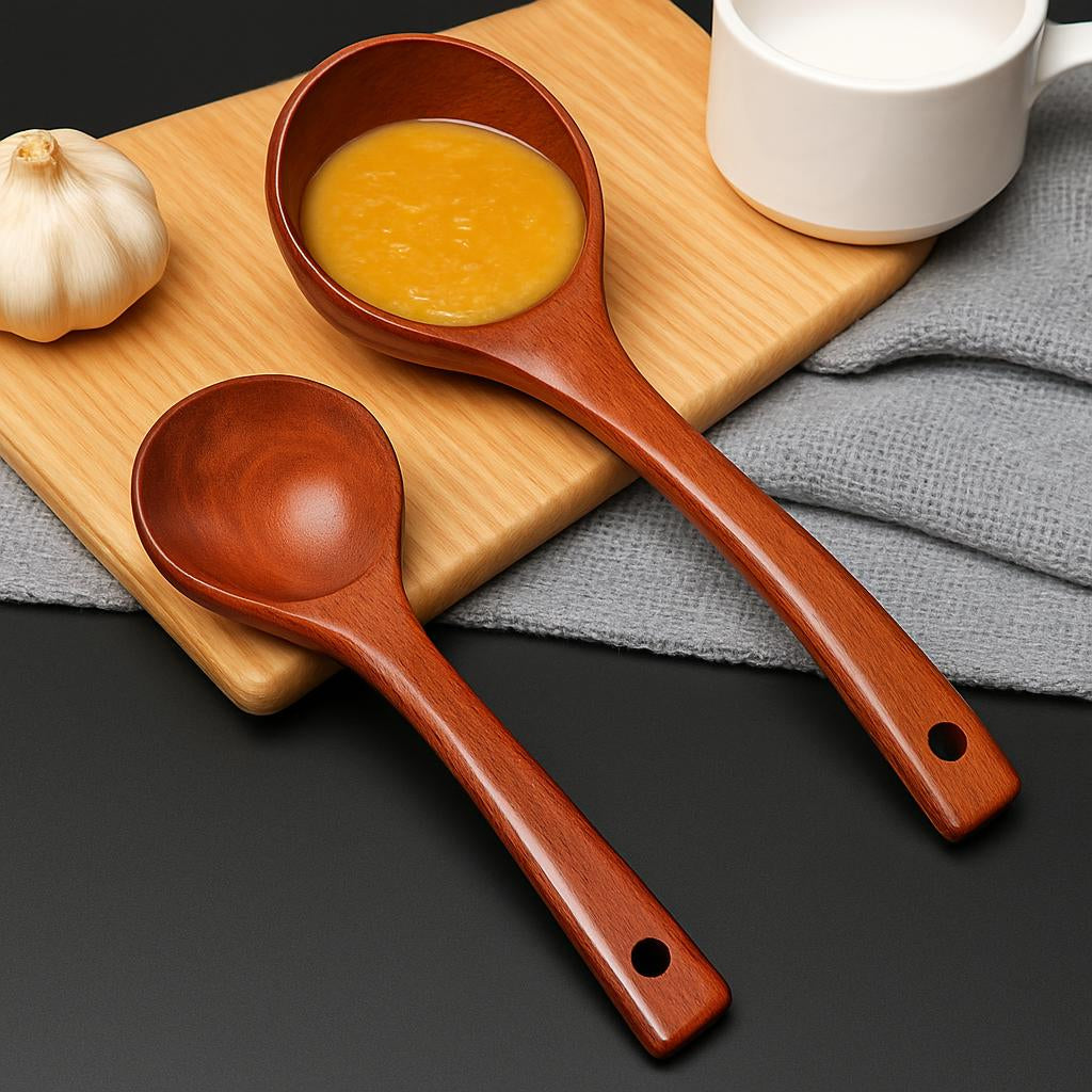 Eco-Friendly Wooden Spoon - Sustainable Kitchen Utensil