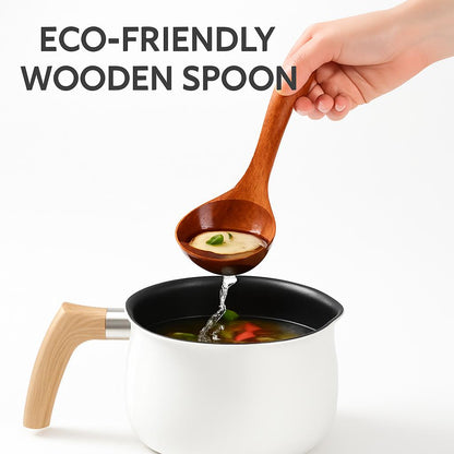 Eco-Friendly Wooden Spoon - Sustainable Kitchen Utensil