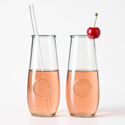 Eco-Friendly Clear Glass Tumblers - Sustainable Drinkware for a Greener Home