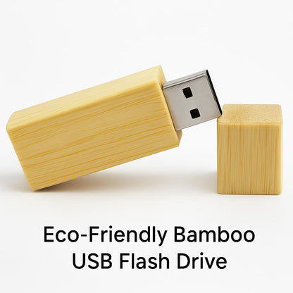 Eco-Friendly Bamboo USB Flash Drive