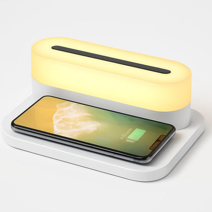 Wireless Charging Station with LED Night Light
