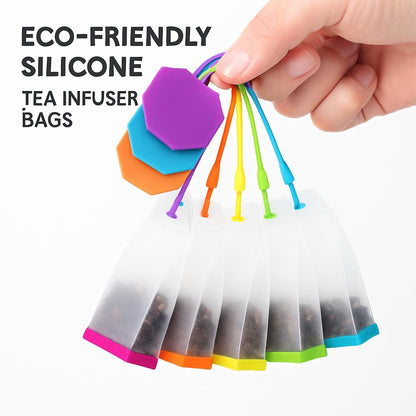 Eco-Friendly Silicone Tea Infuser Bags